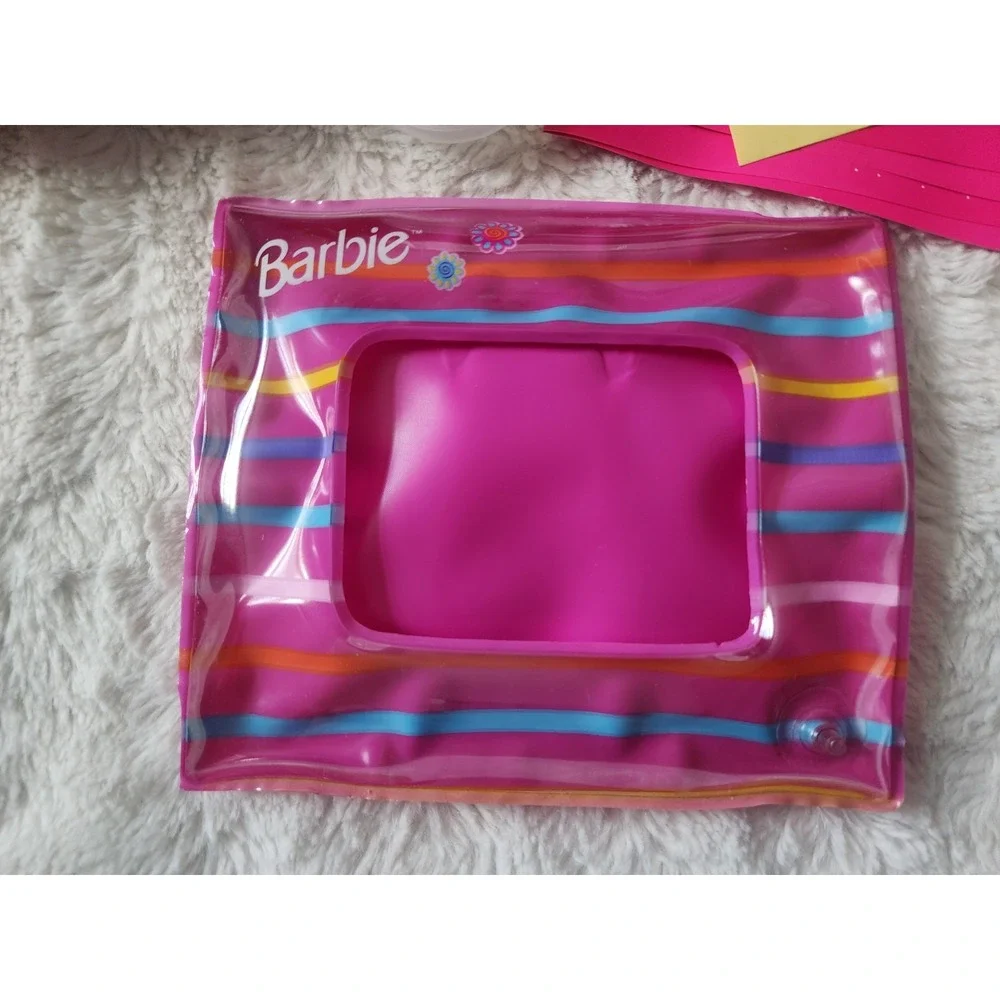 Vintage RARE Mattel Barbie, Inflatable Photo Frame, Capelli‎ 1998
